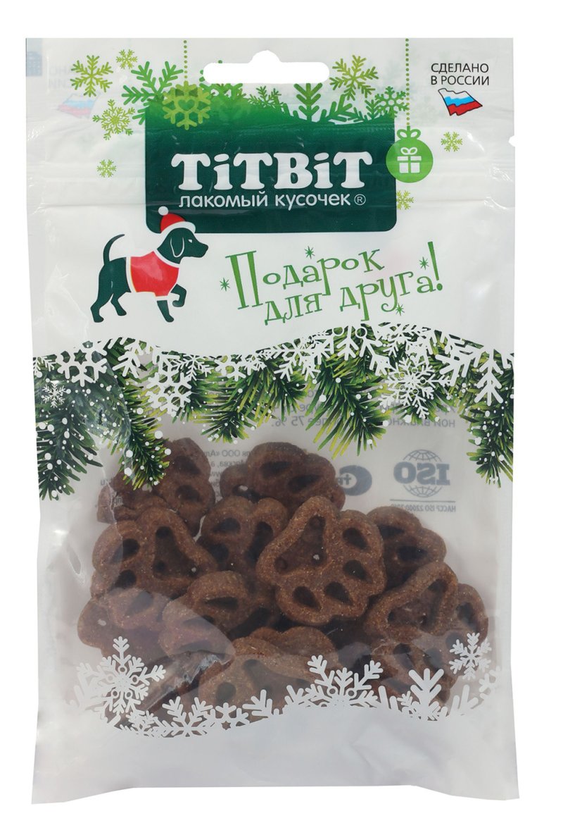TiTBiT TiTBiT новогодняя коллекция Мягкие снеки с бараниной (70 г)