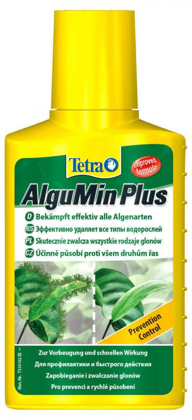 Средство для аквариумов Tetra AlguMin против водорослей, 100 мл