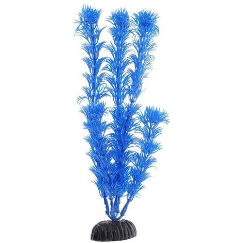 Растение для аквариума Barbus 'Кабомба', пластиковое, цвет: синий, высота 50 см