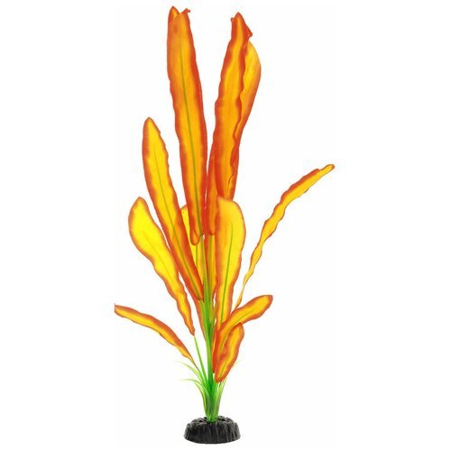 Растение для аквариума шелковое Эхинодорус Бартхи красно-желтый BARBUS Plant 047 (20 см)
