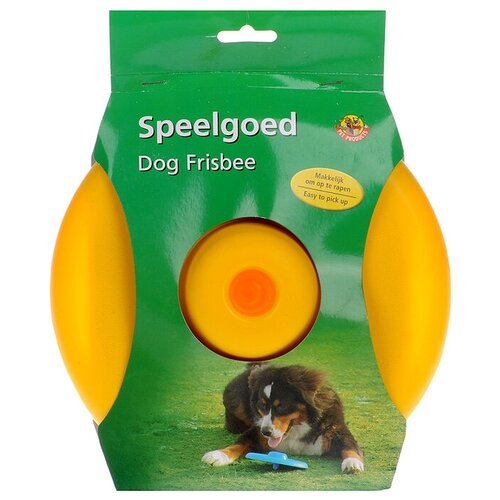 Игрушка для собак I.P.T.S. 'Фрисби', цвет: желтый, диаметр 22 см