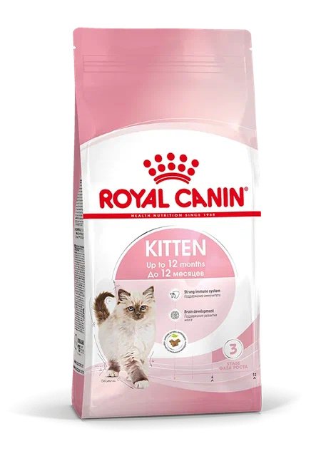 Royal Canin Royal Canin корм сухой полнорационный для котят в период второй фазы роста в возрасте до 12 месяцев (450 г)