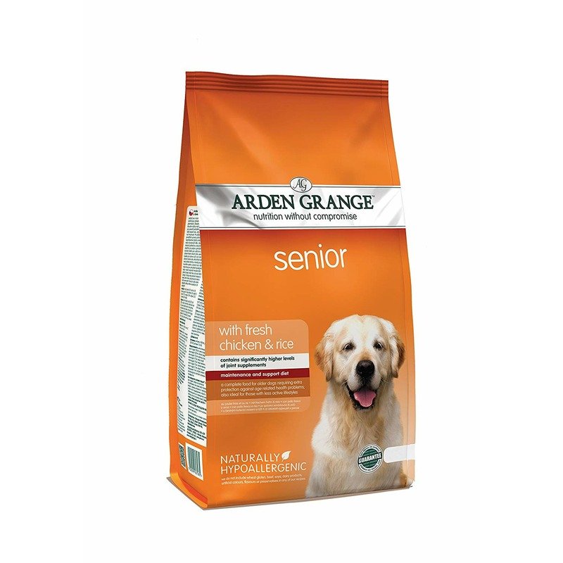 ARDEN GRANGE Arden Grange Senior Canine сухой корм для пожилых собак всех пород с цыпленком - 6 кг