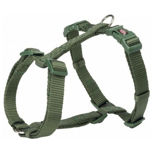 Шлейка Premium H-Harness, L–XL: 75–120 см/25 мм, цвет: лесной зелёный