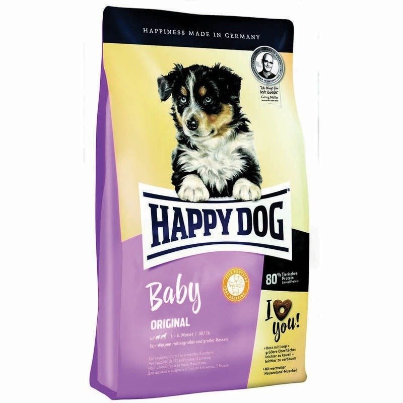 HAPPY DOG Happy Dog Baby Original для щенков от 1 до 6 месяцев - 4 кг