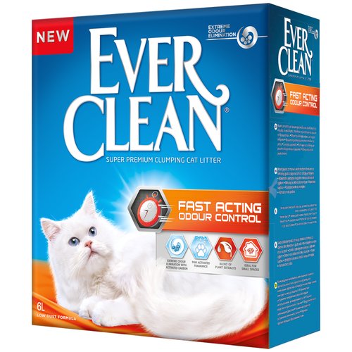 Комкующийся наполнитель Ever Clean Fast Acting, 12л