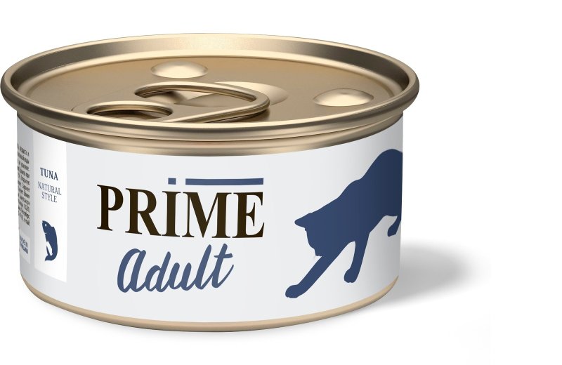 Prime Prime консервы для кошек тунец в собственном соку (70 г)