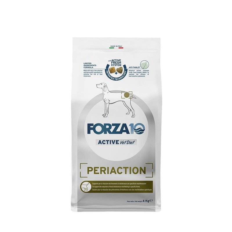 Forza10 Active VetDiet Periaction сухой корм для собак всех пород, с рыбой - 4 кг