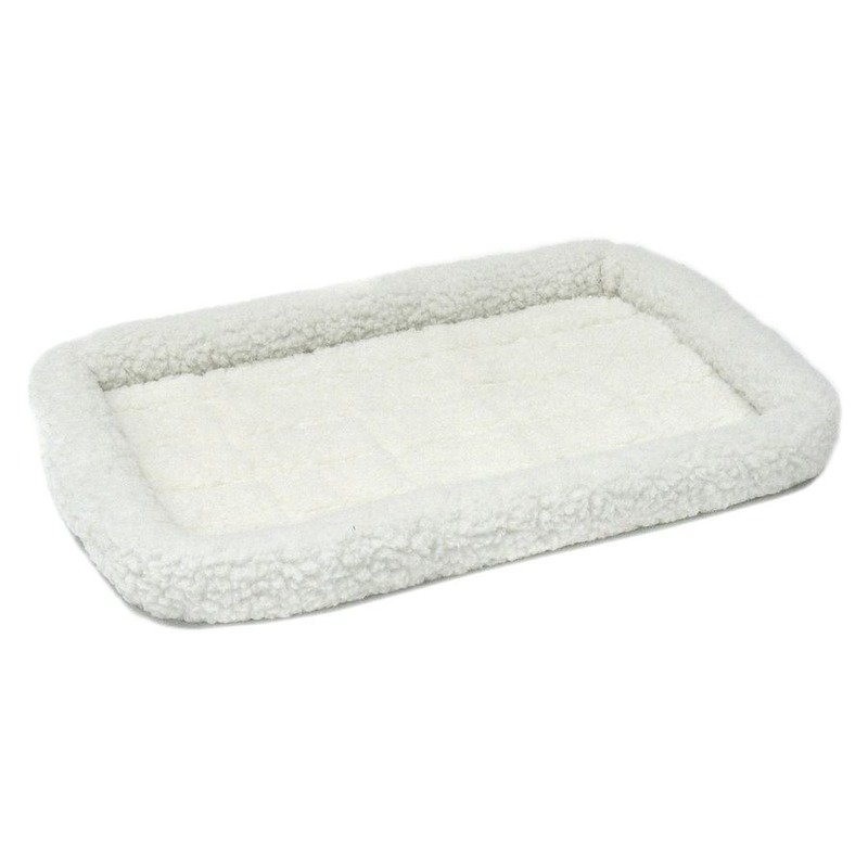 MidWest лежанка Pet Bed флисовая 58х45 см белая