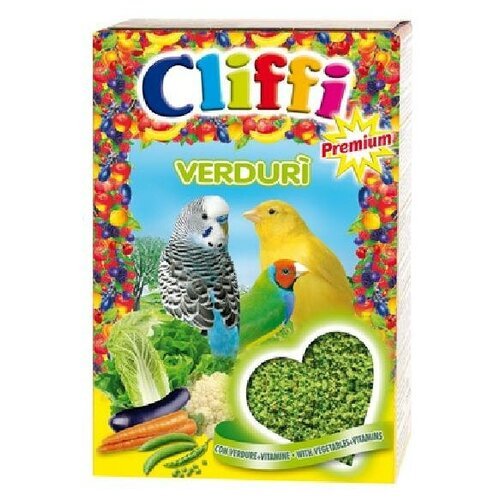 Cliffi (Италия) Яичный корм с овощами для всех Зерноядных птиц (Verduri) PCOA213 | Verduri, 0,3 кг