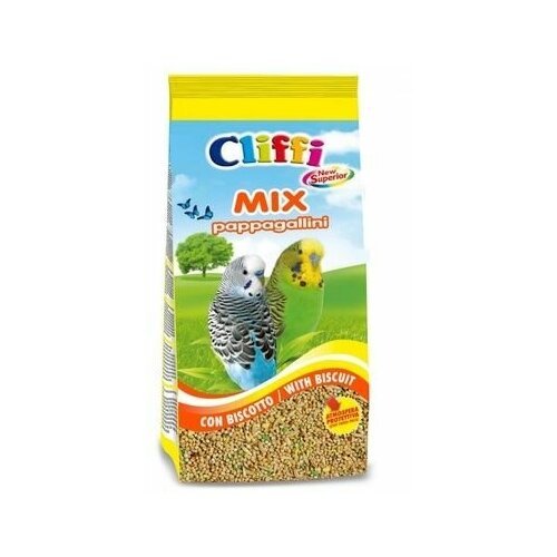 Cliffi смесь отборных семян для волнистых попугаев с бисквитом