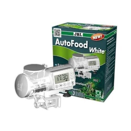 [282.6061600] JBL AutoFood WHITE - Автоматическая кормушка для аквариумных рыб, белая, 282.6061600 (1 шт)
