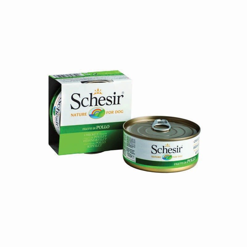 Schesir Schesir для собак с цыпленком - 150 гр 10 шт