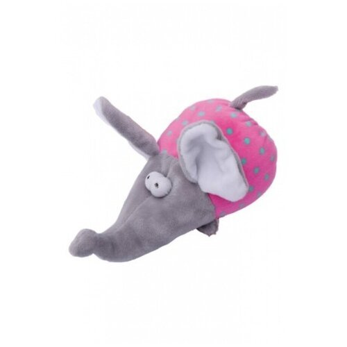 Papillon 'Слоненок' Plush dog beak toys, with squeaker inside, 17 cm для собак с пищалкой плюшевая 17 см