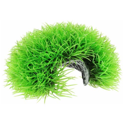 Растение для аквариума пластиковое Мохнатая норка, BARBUS, Plant 063 (15 см)