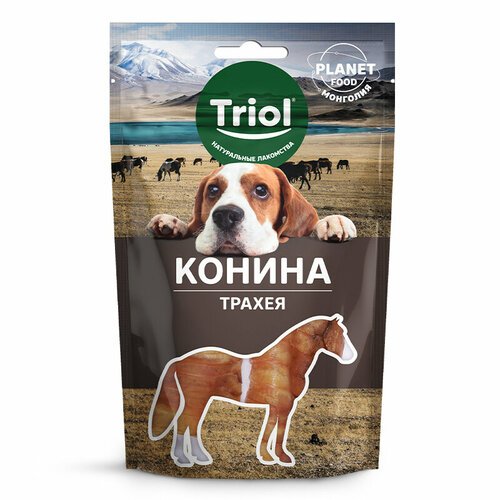 Triol Лакомство для собак PLANET FOOD 'Трахея конская', 40г, 6 упаковок