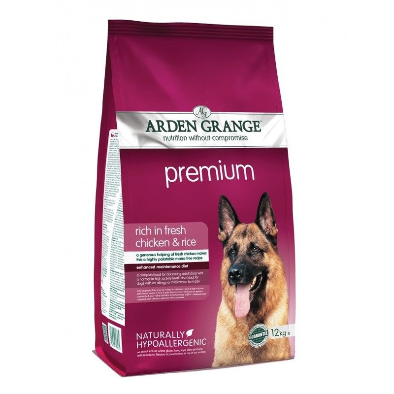 ARDEN GRANGE Arden Grange Adult Premium сухой корм для взрослых собак всех пород с курицей