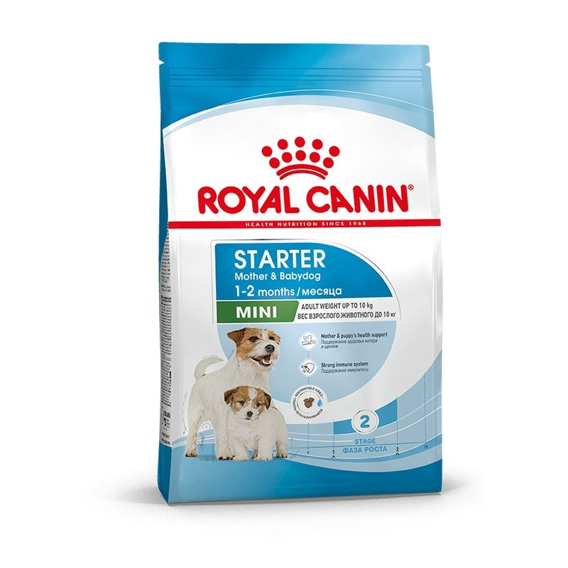 Royal Canin Mini Starter Mother & Babydog полнорационный сухой корм для щенков до 2 месяцев, беременных и кормящих собак мелких пород - 3 кг