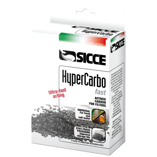 Наполнитель Sicce HyperCarco Fast 3 черный