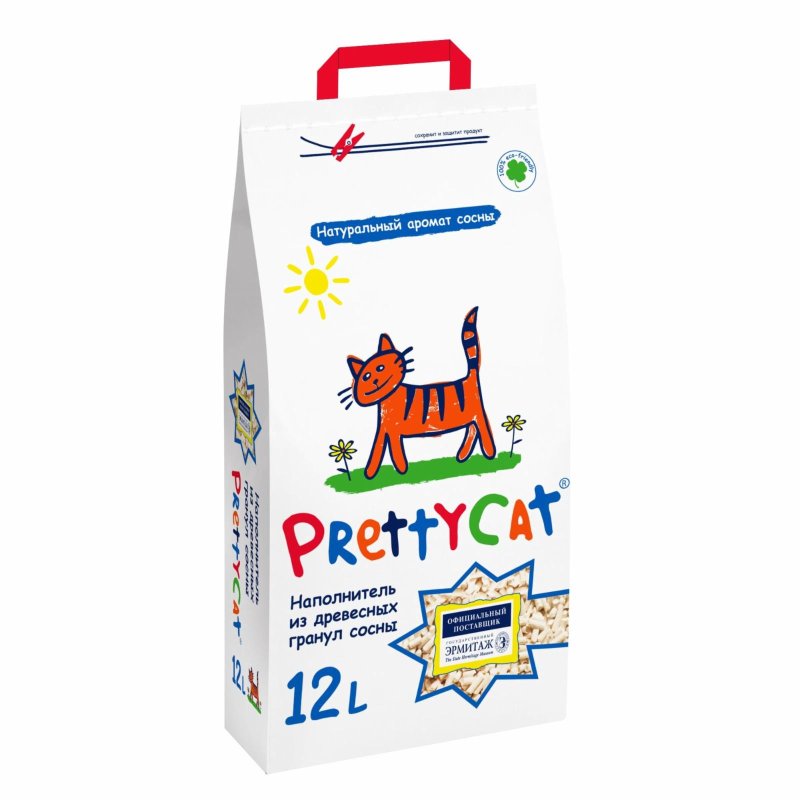 Pretty Cat Pretty Cat древесный наполнитель (10 кг)