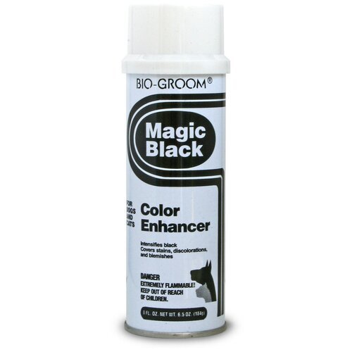 BioGroom Magic Black черный выставочный спрей-мелок 236 мл