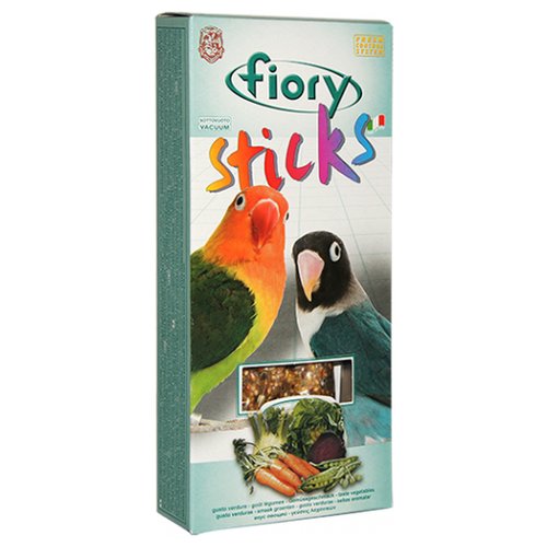 Fiory Sticks палочки для средних попугаев, с овощами 120 гр (2 шт)