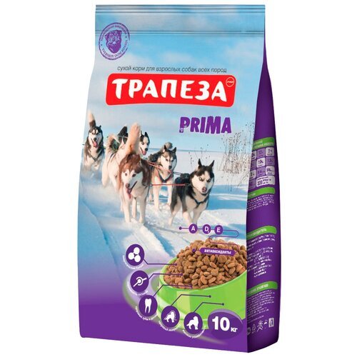 Трапеза Прима для активных собак 10 кг 40781