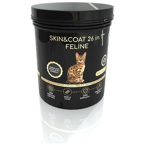 Кормовая добавка iPet Skin&Coat 26 in 1 для кошек, 30 грамм
