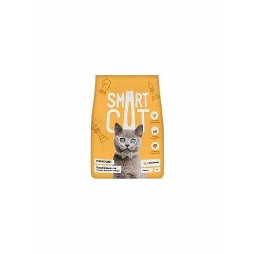 Smart Cat сухой корм Для котят с цыпленком 0,4 кг 25418 (12 шт)