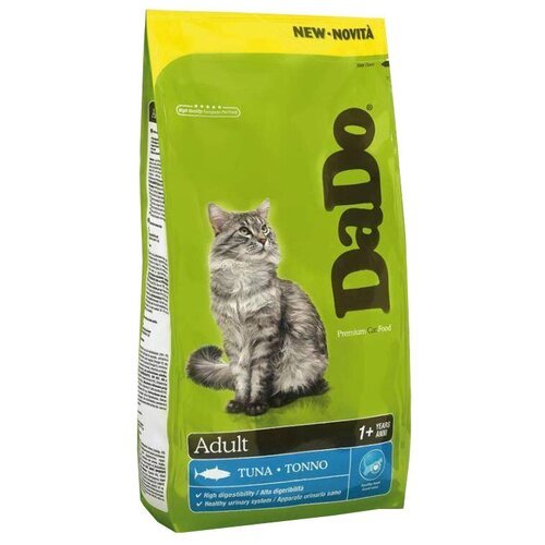 Сухой корм для кошек DaDo с курицей, с тунцом 10 кг