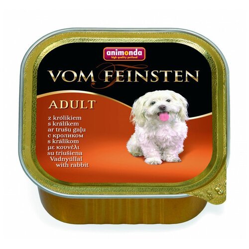 Animonda Vom Feinsten Adult / Анимонда Вомфейнштейн Эдалт для собак с кроликом 150 г (консервы)