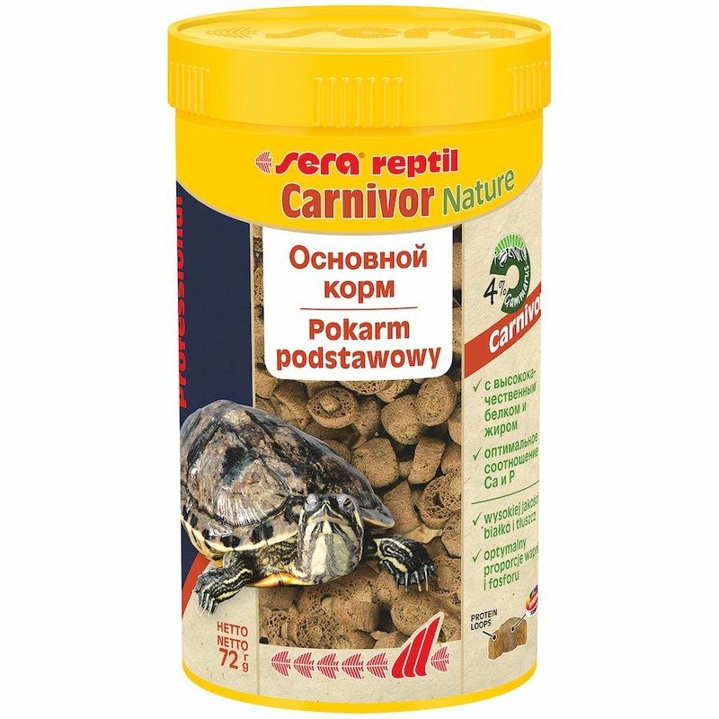 Sera Корм Sera Reptil Professional Carnivor для рептилий - 250 мл, 72 г