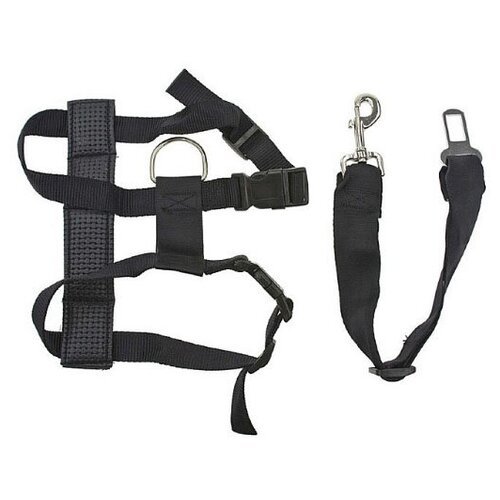Фиксирующий ремень для собак Wahl Car Safety Harness L/XL 2999-7300 черный