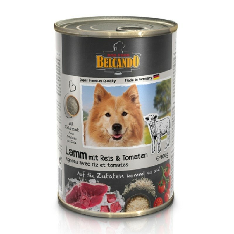 Belcando влажный корм для взрослых собак всех пород с ягненком 400 г