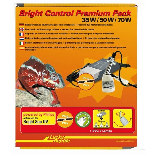 Комплект для УФ ламп LUCKY REPTILE 'Bright Control Premium Pack 35-70Вт' (Германия)