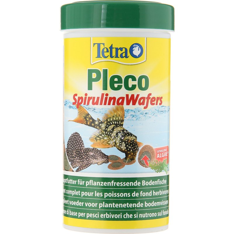 Корм для рыб Tetra Pleco Multi Wafers для сомов 250 мл