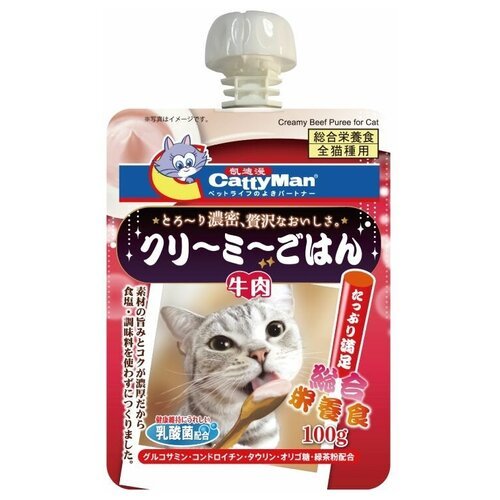 Лакомство для кошек Japan Premium Pet сгущёнка на основе японской говядины 100 г