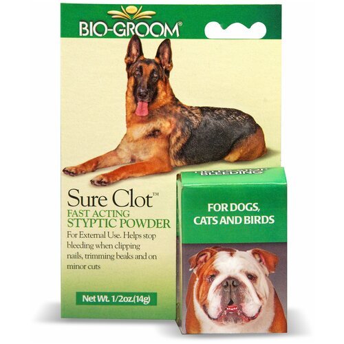 Пудра Bio-Groom Sure Clot кровоостанавливающая для животных (42 г)