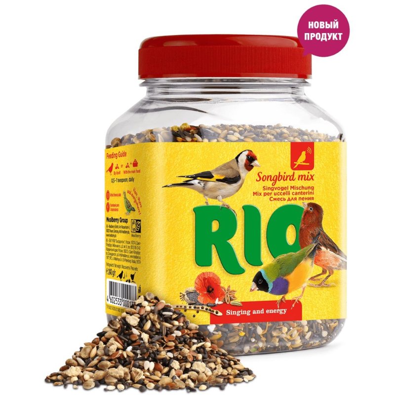 Лакомство для птиц Rio Смесь для стимулирования пения 240 г