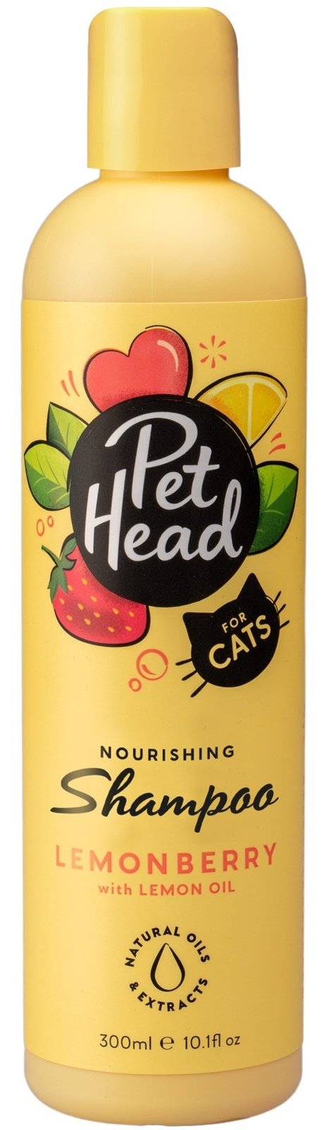 Pet Head Pet Head шампунь для кошек 'Замуррчательный день' клубничный лимонад (305 г)