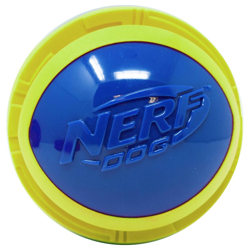 Nerf Nerf мяч из вспененной резины и термопластичной резины,14 см (серия 'Мегатон'), (синий/зеленый) (390 г)