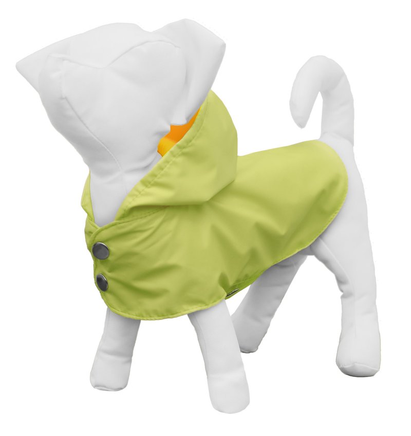 Yami-Yami одежда Yami-Yami одежда дождевик-плащ для собак, салатовый (M)