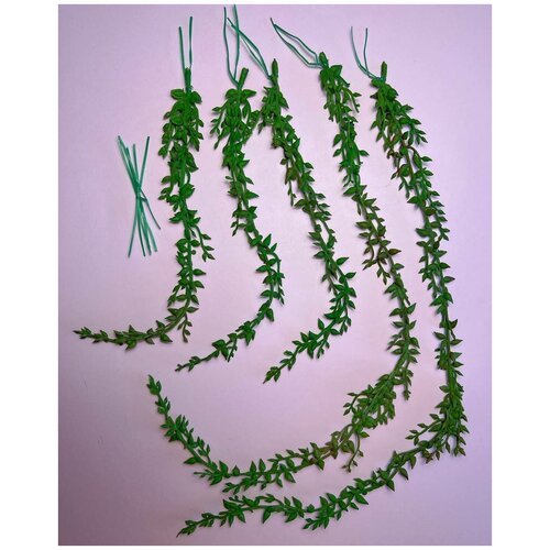 Реалистичные подвесные лианы для террариума 5 шт. Искусственное растение суккулент Simbel №37
