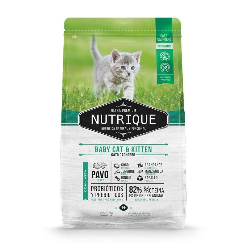 Vitalcan Nutrique Cat Kitten сухой корм для котят, с индейкой - 350 г