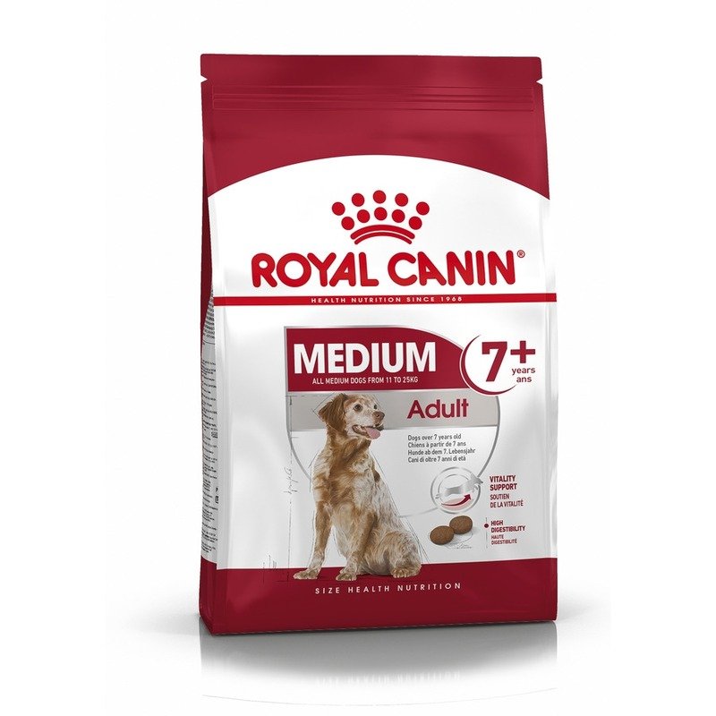 Royal Canin Medium Adult 7+ полнорационный сухой корм для пожилых собак средних пород старше 7 лет