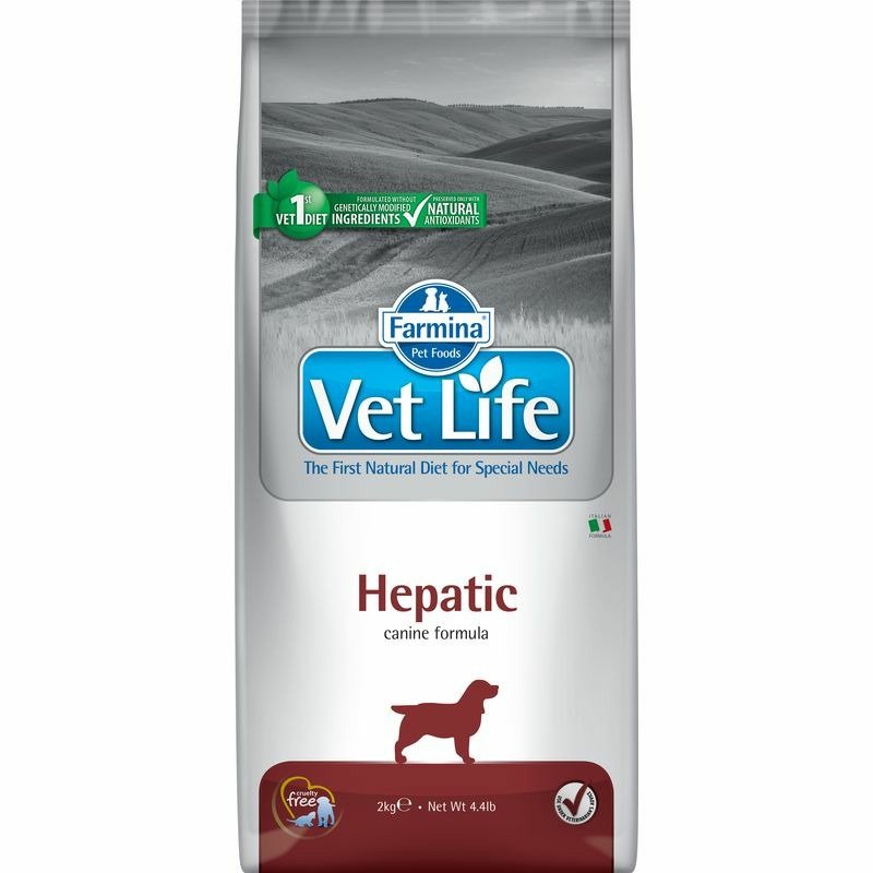 Farmina Vet Life Natural Diet Dog Hepatic - 2 кг