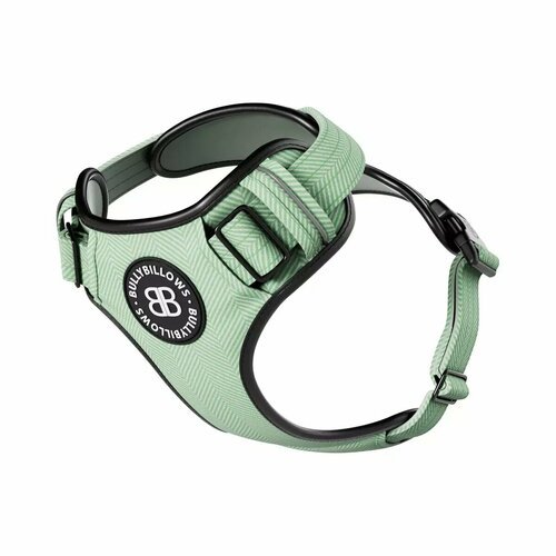 Шлейка Premium Dog Harness v2.0 TWEED BullyBillows (мятный / M)