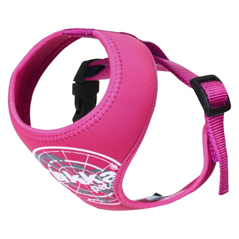 Шлейка для собак RUKKA Pets Comfort розовая XS