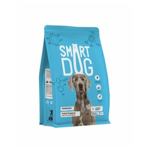 Smart Dog - Сухой корм для взрослых собак с лососем и рисом - 3 кг
