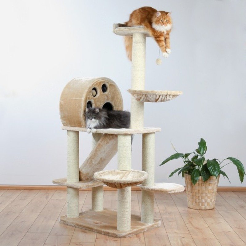Trixie Домик для кошки Allora, 176 см, бежевый